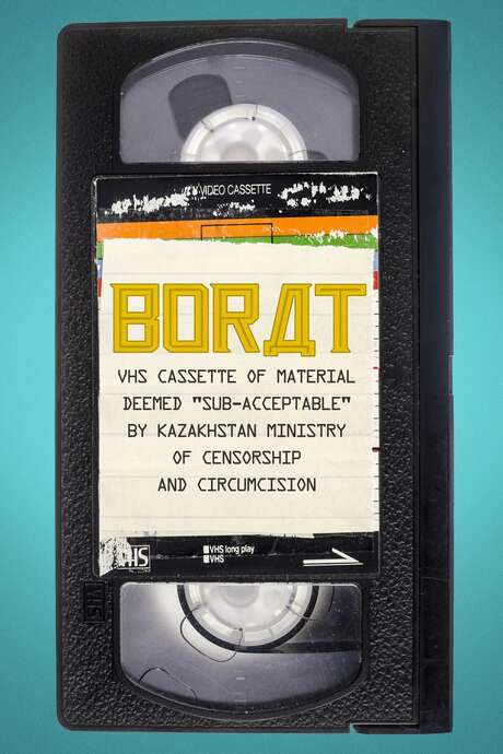 Borat: VHS Cassette of Material Deemed “Sub-Acceptable” by Kazakhstan Ministry of Censorship and Circumcision